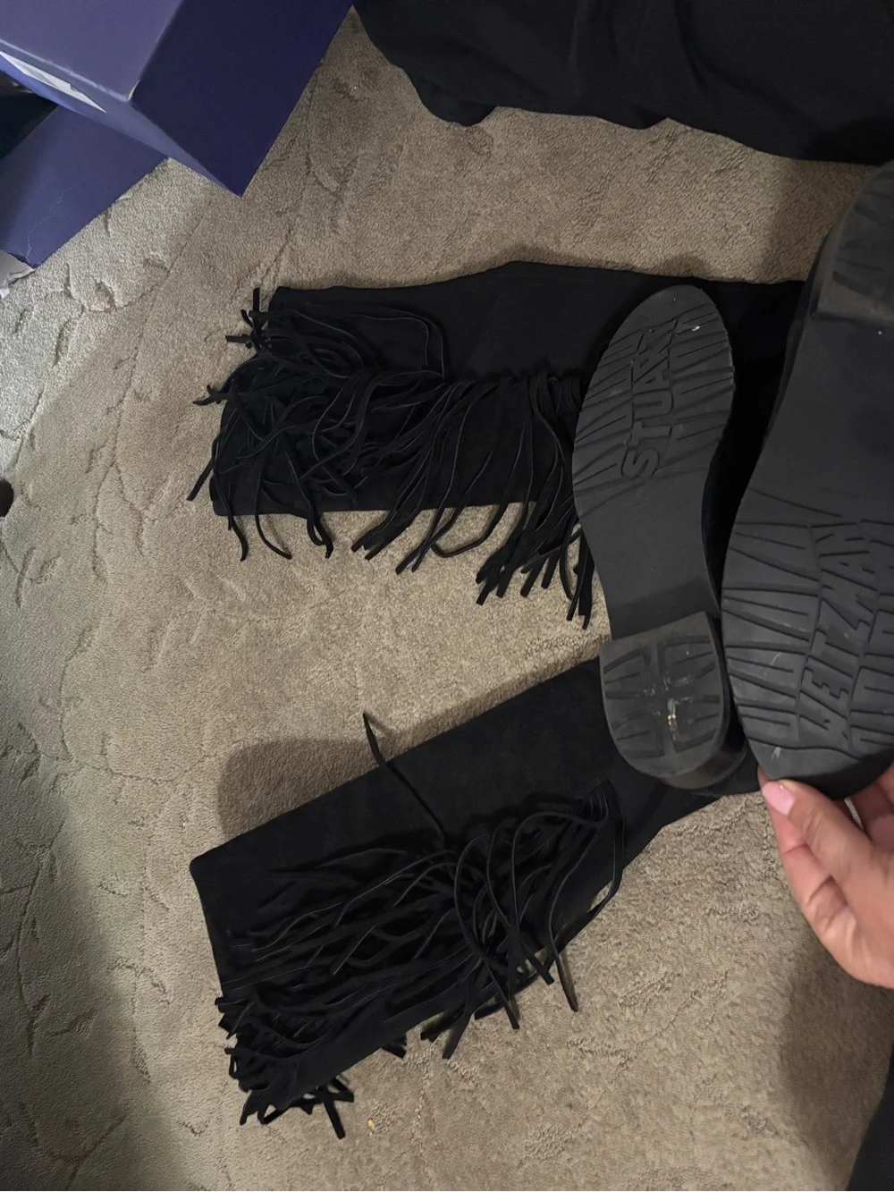 Stuart Weitzman elegant over